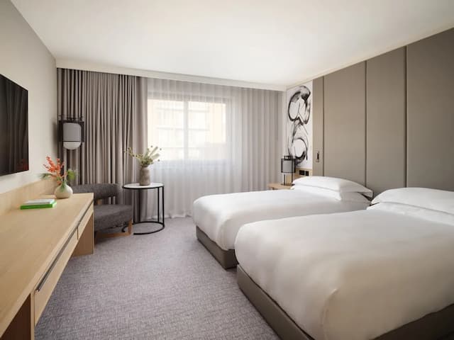 Nobu London Portman Square-Superior Twin Room-1