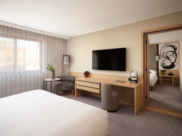 Nobu London Portman Square-Family Deluxe Balcony Room-1