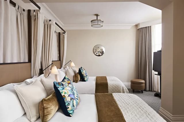 倫敦費茲洛伊金普頓飯店 - IHG 旗下飯店-尊榮客房, 2 張標準雙人床 (Family Room)-5