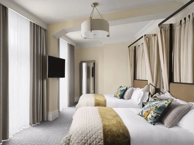 倫敦費茲洛伊金普頓飯店 - IHG 旗下飯店-家庭客房, 2 張標準雙人床-3