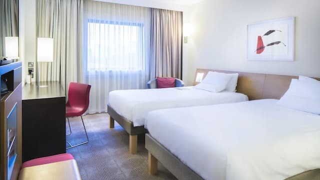 노보텔 런던 패딩턴-슈피리어룸, 싱글침대 2개-5