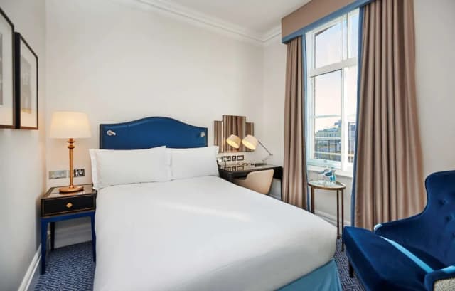 倫敦華爾道夫希爾頓飯店-客房, 1 張加大雙人床-1