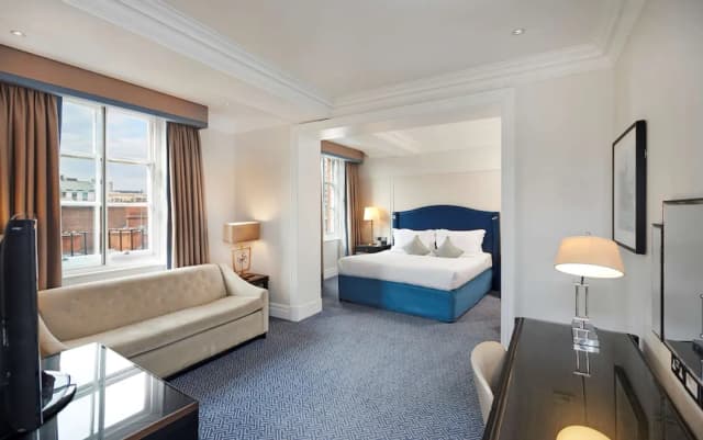 倫敦華爾道夫希爾頓飯店-普通套房, 1 張特大雙人床 (Lounge Access)-1