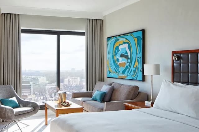 런던 메리어트 호텔 마블 아치-이그제큐티브룸, 킹사이즈침대 1개-3