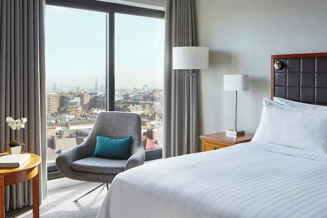 런던 메리어트 호텔 마블 아치-슈피리어룸, 킹사이즈침대 1개 및 소파베드-5