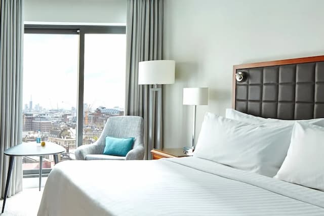 런던 메리어트 호텔 마블 아치-디럭스룸, 킹사이즈침대 1개-1