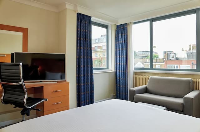倫敦 - 布盧姆斯伯里假日飯店 - IHG 旗下飯店-標準客房, 1 張標準雙人床和 1 張沙發床-5