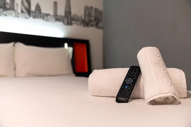 倫敦市肖迪奇便捷飯店-基本雙人房, 1 張標準雙人床, 無窗戶-3