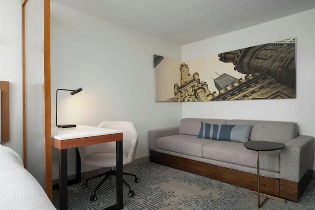 스프링힐 스위트 바이 메리어트 시카고 다운타운/리버 노스-스튜디오, 더블침대 2개, 시내 전망-3