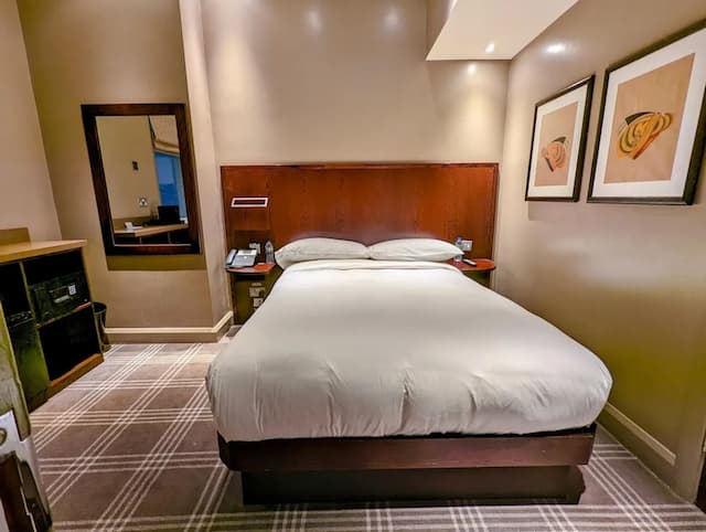 倫敦蘇塞克斯愛德華麗笙藍標酒店-標準客房-5