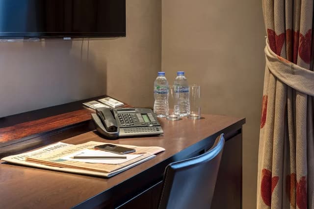 倫敦蘇塞克斯愛德華麗笙藍標酒店-標準客房-16