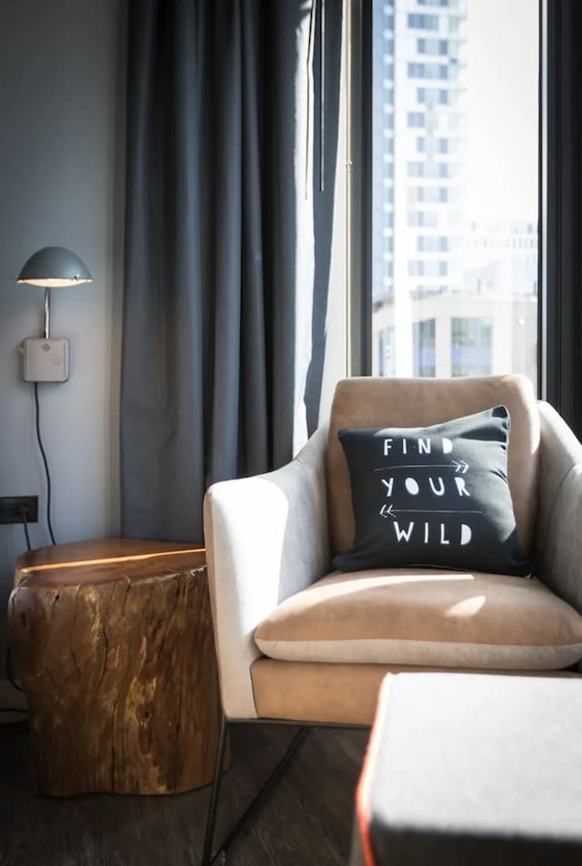 西雅圖市中心 MOXY 酒店-客房, 1 張特大雙人床 (Hearing Accessible)-3