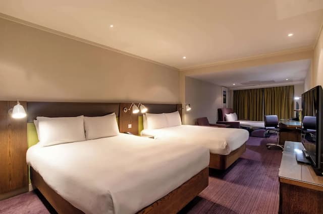 倫敦大都會希爾頓飯店-家庭四人房-1