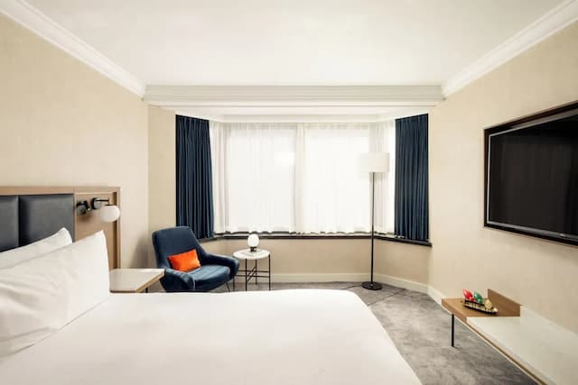 倫敦大都會希爾頓飯店-套房, 1 張特大雙人床-3
