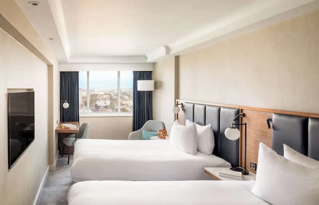 倫敦大都會希爾頓飯店-標準雙床房-1