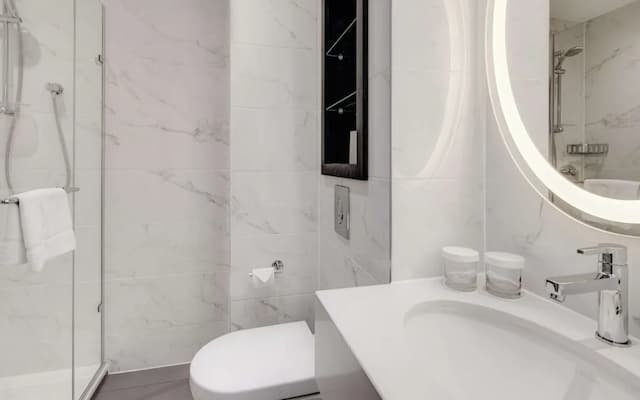 倫敦尤斯頓希爾頓飯店-客房, 1 張標準雙人床-5