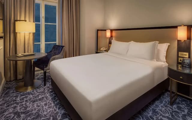 倫敦尤斯頓希爾頓飯店-客房, 1 張標準雙人床-1