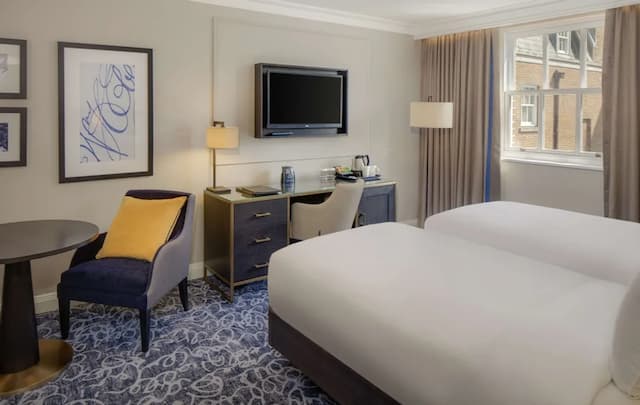 倫敦尤斯頓希爾頓飯店-雙床房-3