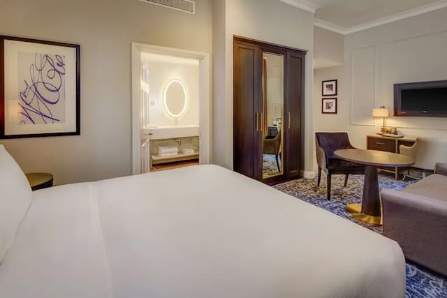 倫敦尤斯頓希爾頓飯店-豪華客房, 1 張標準雙人床-1