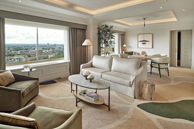 London Hilton on Park Lane-套房, 1 张特大床 (Newly Refurb Kensington Suite, 27th F)-3