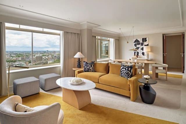 London Hilton on Park Lane-套房, 1 张特大床, 可进入俱乐部酒廊 (Newly Refurbed Oxford Suite)-4