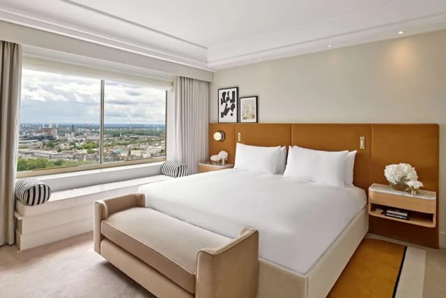 London Hilton on Park Lane-套房, 1 张特大床, 可进入俱乐部酒廊 (Newly Refurbed Oxford Suite)-2