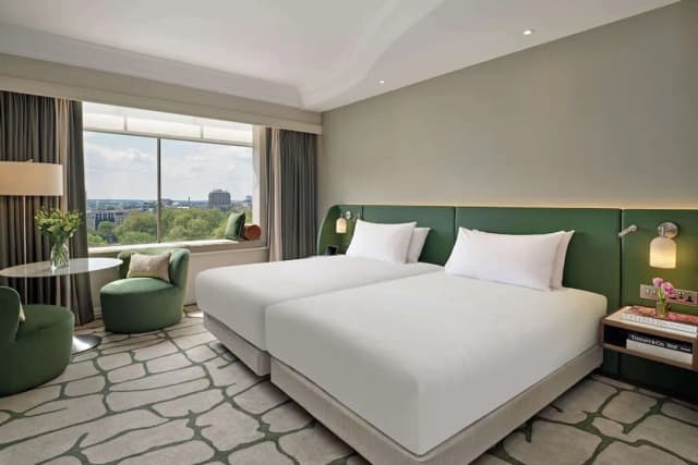 London Hilton on Park Lane-华丽客房, 2 张单人床-1