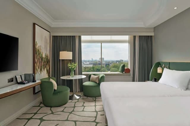 London Hilton on Park Lane-华丽客房, 2 张单人床-2