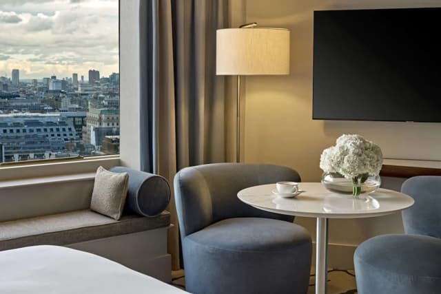 London Hilton on Park Lane-行政客房, 1 张特大床, 可进入俱乐部酒廊-2