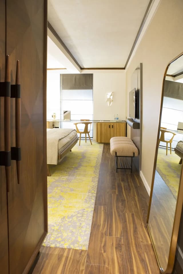 河岸濱傲途格精選酒店-豪華客房, 1 張特大雙人床, 非吸煙房-2