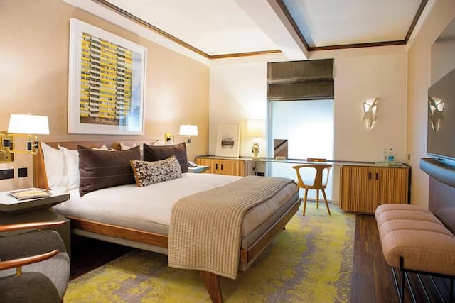 河岸濱傲途格精選酒店-客房, 1 張加大雙人床, 非吸煙房-7