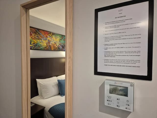 倫敦市機場酒店-行政客房, 1 張標準雙人床-7