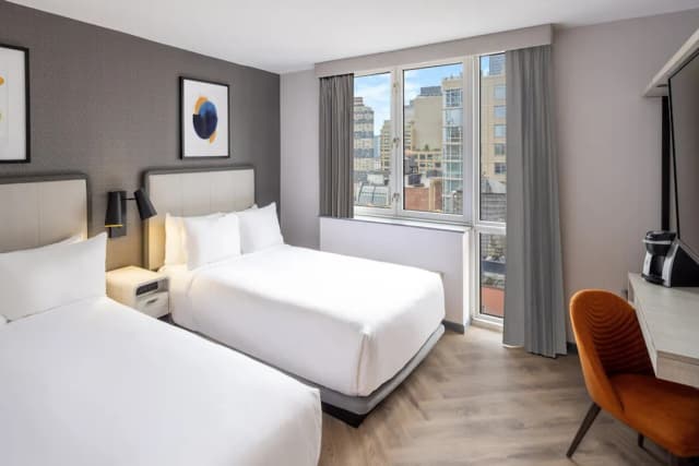 voco Times Square South New York by IHG-Premium Room, 2 Double Beds, City View-2