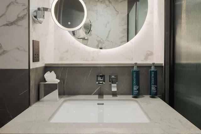 ダブルツリー バイ ヒルトン ロンドン ビクトリア-デラックス ルーム ダブルベッド 2 台-6