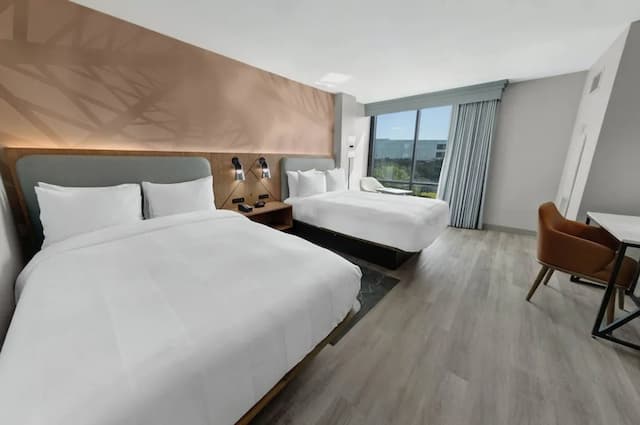 ヒューストン・マリオット・ノース-ルーム ダブルベッド 2 台-8