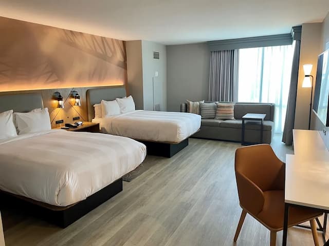 ヒューストン・マリオット・ノース-ルーム ダブルベッド 2 台-6