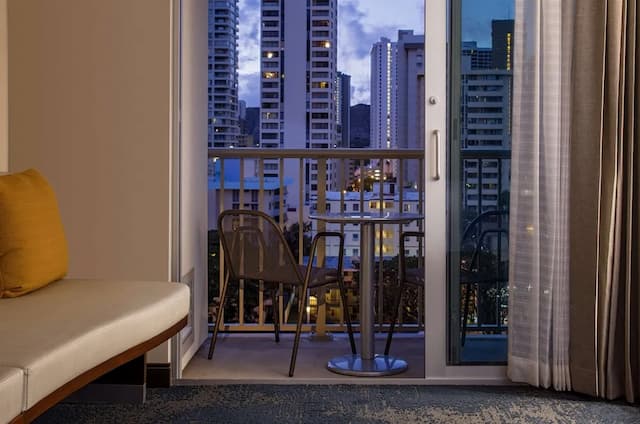 威基基海灘希爾頓花園酒店-客房, 2 張標準雙人床, 城市景-4