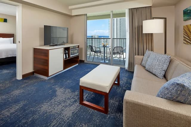 威基基海灘希爾頓花園酒店-套房, 1 間臥室, 無障礙 (Roll-In Shower)-1