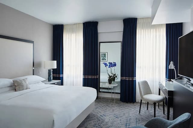 萬豪倫敦格羅夫納廣場酒店-高級客房, 1 張特大雙人床-2