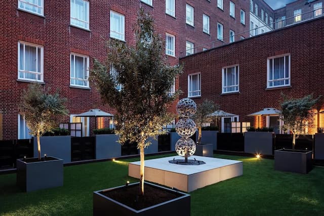 萬豪倫敦格羅夫納廣場酒店-普通套房, 1 張特大雙人床, 陽台-8