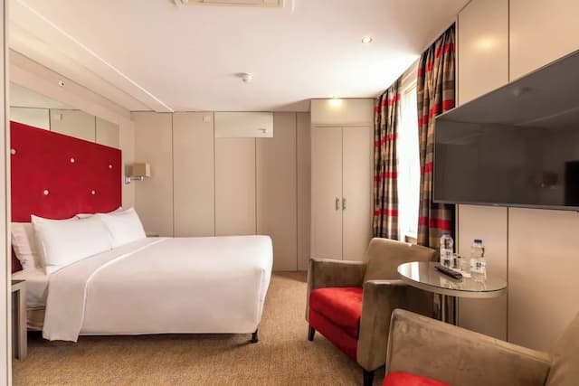 倫敦西區希爾頓逸林酒店-家庭客房, 1 張加大雙人床 (Superior)-3