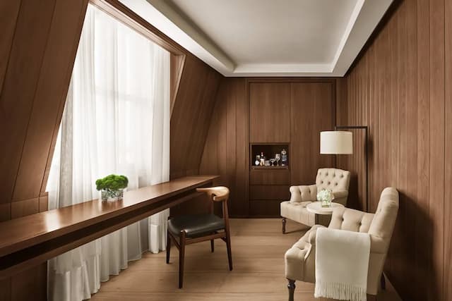 倫敦艾迪森酒店-尊貴樓中樓客房, 1 張特大雙人床-4