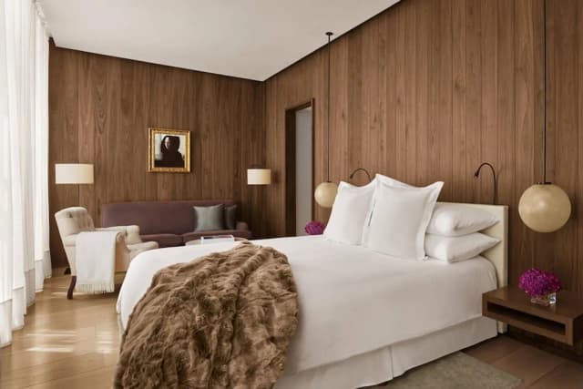 倫敦艾迪森酒店-尊貴樓中樓客房, 1 張特大雙人床-6