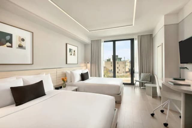 威廉斯堡 - 布魯克林英迪格飯店 - IHG 旗下飯店-尊榮客房, 2 張標準雙人床-1