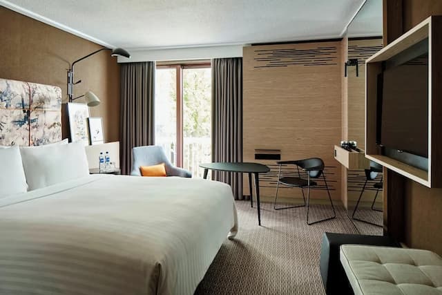 London Marriott Hotel Regents Park-Deluxe Room, 1 King Bed, Balcony-1