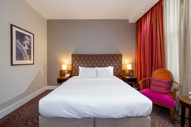 Doubletree by Hilton London Marble Arch-华丽客房, 1 张特大床-4