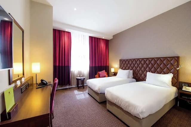 Doubletree by Hilton London Marble Arch-一张对床不可吸烟-5