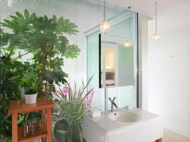 세인트 마틴스 레인 런던-디럭스룸, 정원 전망-8