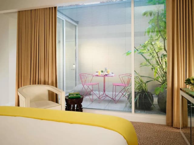 St Martins Lane London, a Morgans Originals hotel-Deluxe Garden Room-6