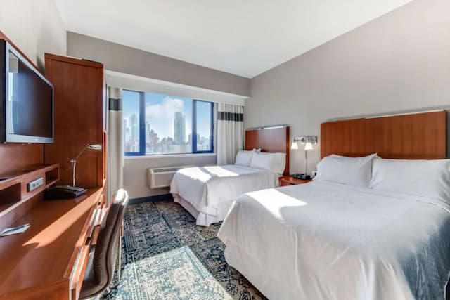 비스타 LIC 호텔, BW 프리미어 컬렉션-스탠다드룸, 더블침대 2개, 금연, 시내 전망-2